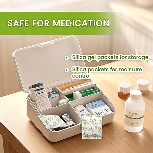10g Silica Gel Packets (15 Pack) – High-Performance Moisture Absorber for Humidity Control, Storage, Jars, Closets & Containers - Image 7
