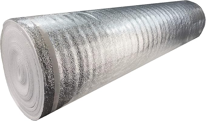 AMERIQUE 691322305517 4TH Generation Luxury 3.5 mm Thick Flooring Underlayment Padding 3-in-1 Heavy Duty Foam with Tape & Vapor Barrier, Extreme Sound Reduction, 600 sq. ft., Platinum (Pack of 3) - Image 2