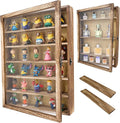 12x16 Shadow Box Frame with Removable Shelves,Collectible Display Shelves Case,Military Challenge Coin Display Case,Wood Shadow Boxes Display Cases for Keepsake,Pictures by Unknown