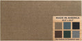 WaterHog Squares Front Door Mat Indoor Outdoor Entrance, Absorbent All-Weather Doormat with Non-Slip Rubber Backing, Dirt & Moisture Trapper, Low Profile, Easy Clean, Made in USA, 35.5"x59.5" Camel by WaterHog