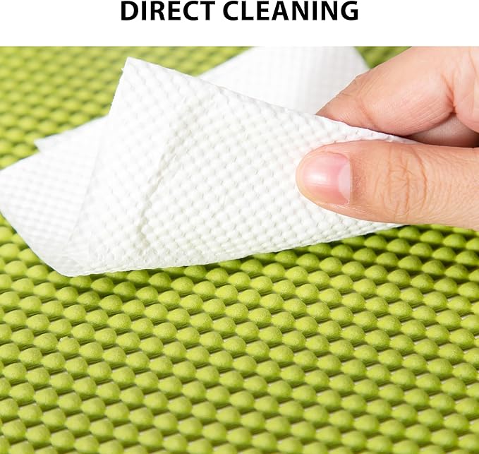 Shelf Liners for Cabinets-Drawer Liner Cabinet Liners for Shelves Kitchen,Non-Adhesive,Non-Slip,Green,12 x 48 inch - Image 4