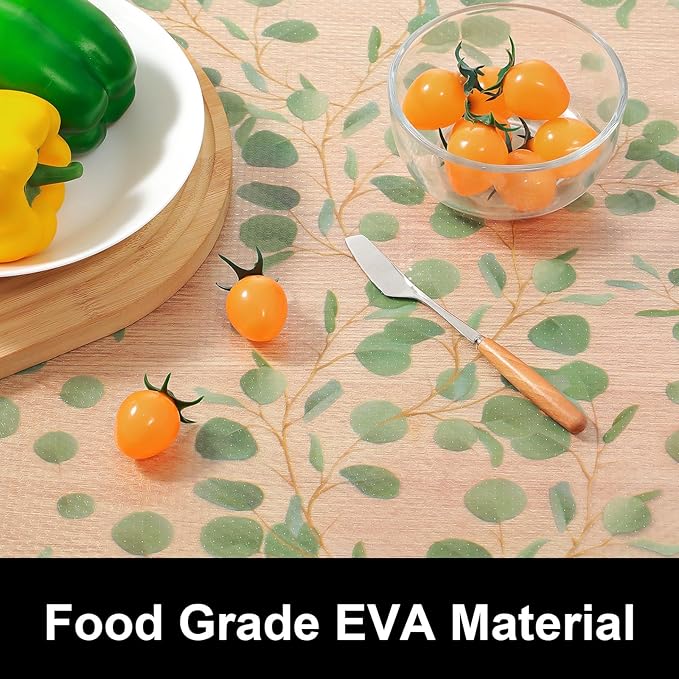 Cooyes Shelf Liner Drawer Liners, Shelf Liners for Kitchen Cabinets, Non Adhesive Cabinet Liner, EVA Waterproof Non-Slip Refrigerator Liners for Kitchen, Drawer（17.5" W x 360" L） - Image 6