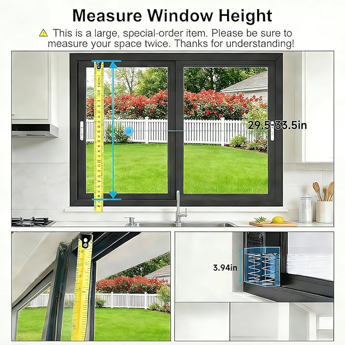 Vertical Window Exhaust Fan for Sliding Windows-Easy Tool-Free Installation, Adjustable Speed with Reversible Airflow, Slim Design for Bedroom Kitchen Office, Alternative to AC Fan and Household Fans - Image 3