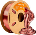 ERYONE Silk PLA Filament for 3D Printer, 1.75mm +/- 0.03mm, 1kg (2.1LBS)/Spool, Silk Copper by ERYONE