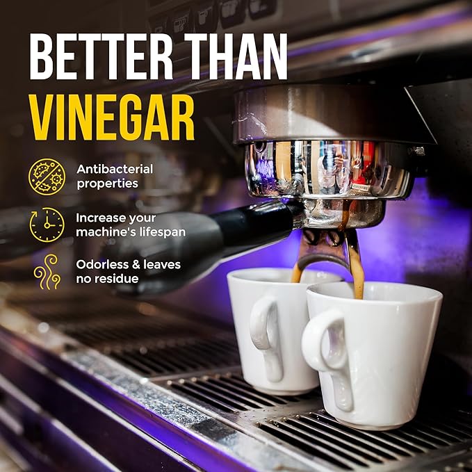 Bastion Coffee Machine Descaler & Cleaner - 4 Uses. (2 Bottles) Universal Descaling Solution Compatible with Keurig, Nespresso, Delonghi and All Single Use Coffee and Espresso Machines - Image 7