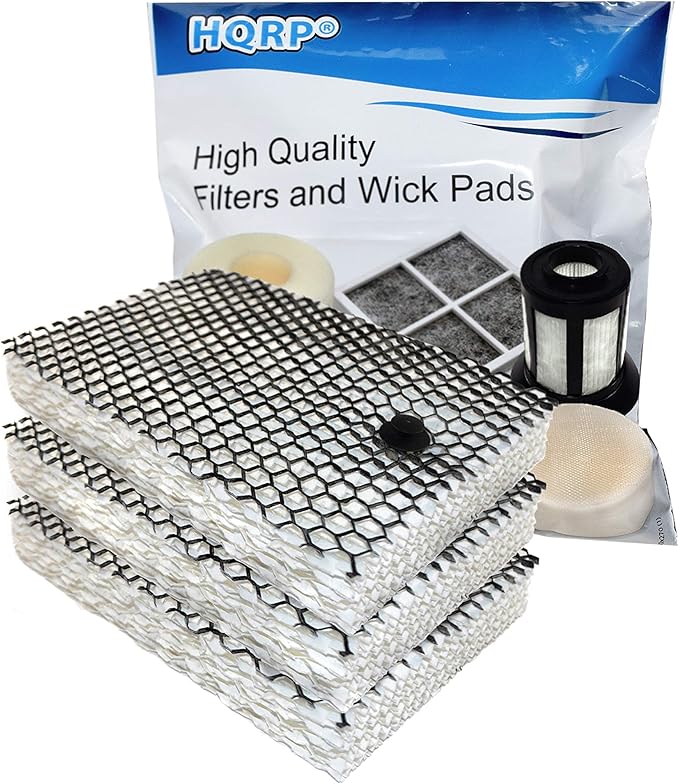 HQRP 3-Pack Wick Filters Compatible with Bionaire BWF100, BCM630, BCM730, BCM645, BCM646, BCM655, BCM657, BCM658, BCM658C, BCM658SC, BCM7305 Humidifiers - Image 3
