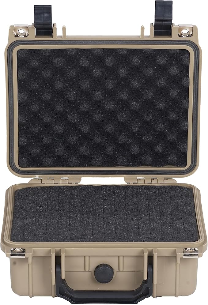 MEIJIA Portable All Weather IP67 Waterproof Protective Case,Hard Camera Case,Dry Case with Customizable Foam,Fit Use Of Drones,Camera,Equipments,10.62 x9.68x4.87inches - Image 8