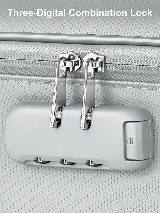 SMARTAKE Fireproof Document Box with Lock, Hard Case Waterproof Safe Box File Organizer, for Important Documents Papers Passports Certificates Laptop Money Safe Storage, Silver (15x11.5x5.5 Inch) - Image 8