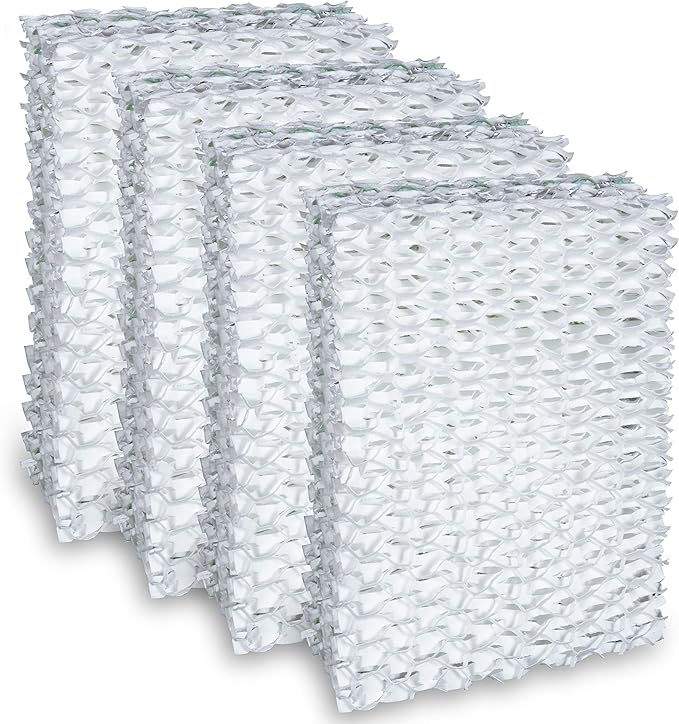 BestAir ES12-2 Extended Life Humidifier Replacement Paper Wick Humidifier Filter, For Emerson, Quiet Comfort & Kenmore Models, 10" x 9.4" x 6.5", Single Pack (4 Filters) - Image 3