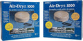 Davis Instruments Air-Dryr 1000 Dehumidifier Bundle (2 Pack) Quiet Boat Dehumidifier for Moisture Problems and Wet Air Solution - Portable Space Heater for RV or Campers - Compact Electric Boat Heater by Direct2Boater