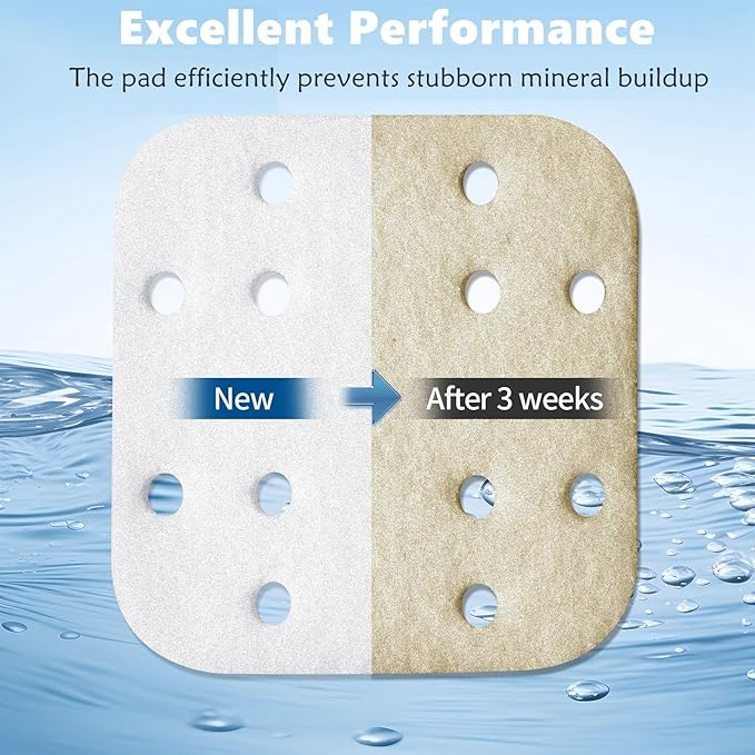 36-Pack Mineral Absorption Pads Compatible with LEVOIT Humidifier Replacement Filter Compatible with LV600S,LV600HH,OasisMist450S - Image 3