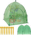 50″*50″*40″ Winter Plant Warm Covers - Raised Bed Cover, Garden Row Accelerator, Warm Tent Freeze Protection Humidity Domes for Germination, Seedling Propagation Protecting Plants from Animals 2PCS by CHPPEY