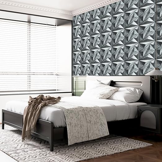 Art3dwallpanels 33 Pack 3D Wall Panel Diamond for Interior Wall Décor, PVC Textured Wall Panels, 12''x12'' Cover 32.Sq.Ft. Patina Bronze - Image 5