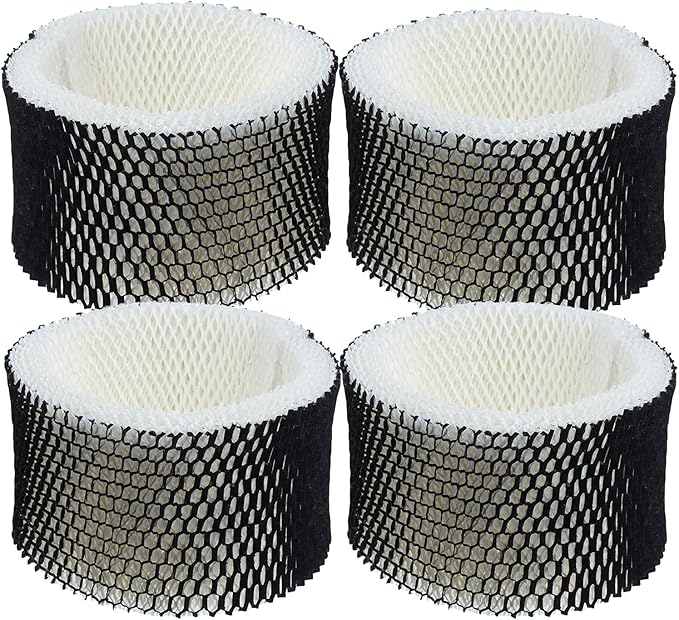 4-Pack Humidifier Wicking Filter Compatible with Holmes HWF62 & HWF62CS, Filter A Replacement Parts HM1701, HM1761, HM1300,HM1100 by Lxiyu