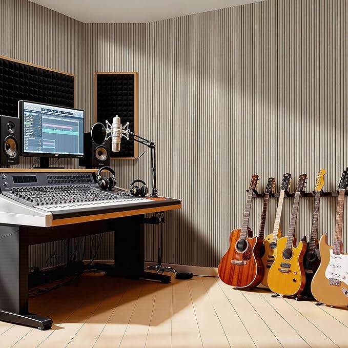 PS Wall Panels for Interior Wall Decor, 20-Pack 78.74×11.81 in., Covers 129.16 sq.ft, Lightweight Wall Panels, Glue-On Wall Covering Panels-White Oak - Image 7