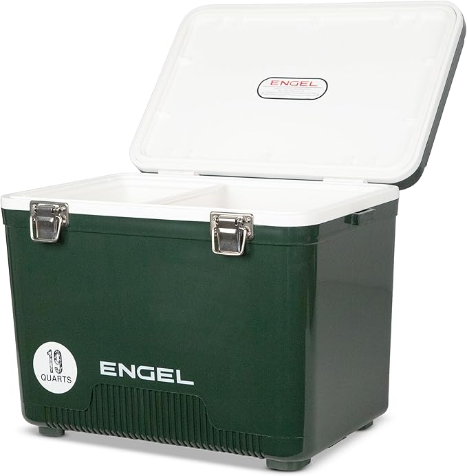 Engel 19qt Leak-Proof, Air Tight, Drybox Cooler and Small Hard Shell Lunchbox for Men and Women by ENGEL