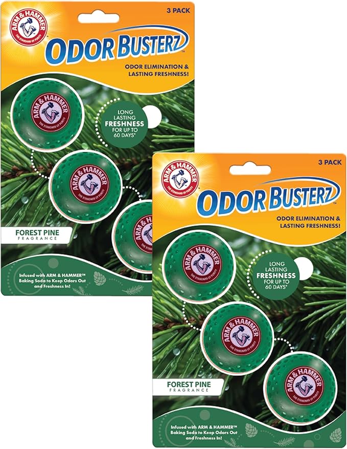 A&H Odor BusterZ Forest Pine 6pk Blister by ARMHAMMER