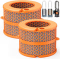 2 Pack PH04 Carbon Fiber Evaporator Filter Replacement Compatible with Dyson PH01 PH02 PH03 PH04 PH3A Air Puri-fier Humidifier Replacement Parts by isinlive