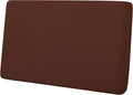 Easy-Going Stretch Loveseat Cushion Cover Sofa Cushion Furniture Protector Sofa Seat Sofa Slipcover Sofa Cover Soft Flexibility with Elastic Bottom(Loveseat Cushion, Coffee) by Easy-Going