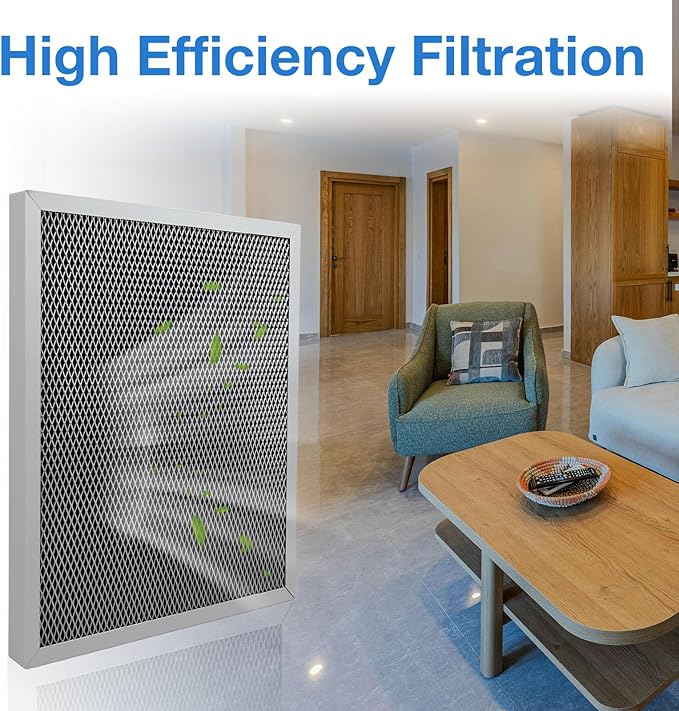 2 Pack 5443 MERV 8 Dehumidifier Filter 10″x12″x1″Compatible with AprilAire 1830 1850 and 1852 Whole-House Dehumidifiers and 8191 and 8192 Ventilators - Image 3