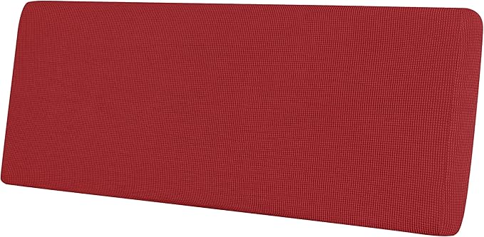 Easy-Going Stretch Cushion Cover Sofa Cushion Furniture Protector Sofa Seat Sofa Slipcover Sofa Cover Soft Flexibility with Elastic Bottom(Sofa Cushion, Christmas Red) by Easy-Going