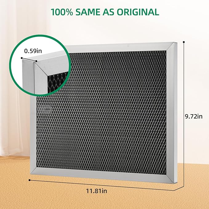 MERV-1 Filter Replacement for Crawlspace Dehumidifiers Galaxy60, Galaxy60P, Galaxy85P Dehumidifier air filter(2 Pack) - Image 3