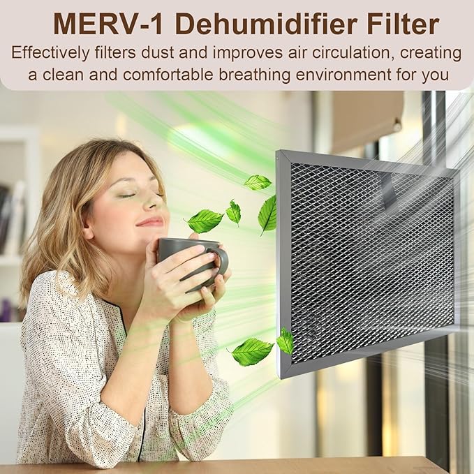 2 Pack HD35P MERV-1 Dehumidifier Filters Compatible with ALORAIR Crawl Space Dehumidifiers Sentinel HD35P & Sentinel HS35, Accessory Part - Image 7