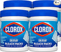 Clorox Zero Splash Bleach Packs - Laundry Pods, 4 Pack, Regular scent, Tablet form by Clorox