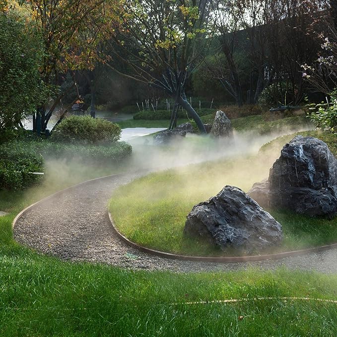 Mist Maker, DC 12V Interface Indoor Fountain Mister Foggers Fountain Landscape Atomizer Humidifier Fog Making Machine for Rockery Fishtank Birdbath Decor - Image 7