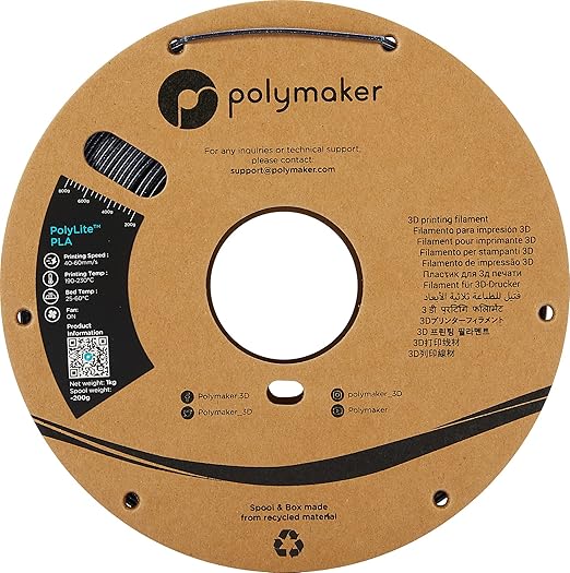 Polymaker Glitter PLA Filament 1.75mm, Galaxy Blue PLA 3D Printer Filament 1kg - Twinkling Filament, Dimensional Accuracy +/- 0.03mm (0.6mm Nozzle Required)… - Image 7