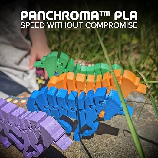 Panchroma PLA Orange 3D Printer Filament, 1.75mm, 1kg Spool, Easy to Print, High Speed Printing, Tangle Free, AMS Compatible, Perfect for Toys, Decor, Miniatures, Models & Cosplay - Image 2