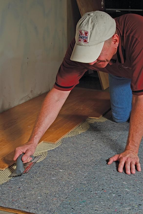 Laminate, Wood, and Tile Flooring Underlayment (Floating, Glue Down, or Nail Down)- Sound Reduction, Compression Resistant, Insulating 3'x33.3' Roll (Covers 100 sq. ft) INSUL100 - Image 9