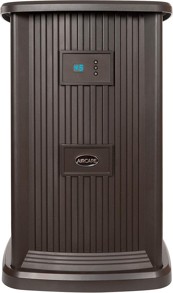 AIRCARE Digital Whole-House Pedestal-Style Evaporative Humidifier (Espresso) by AIRCARE