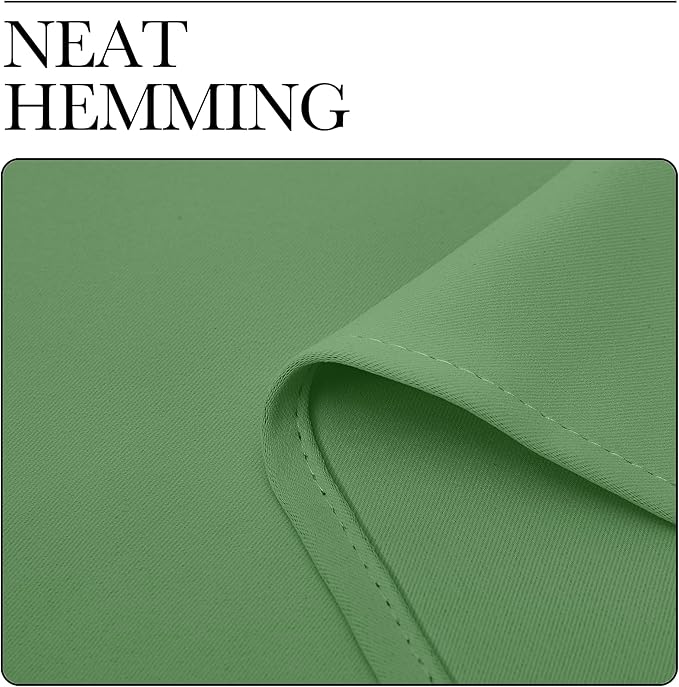 NICETOWN Blackout Curtain Blind for Bedroom, Single Panel, W42 x L45 inches, Forest Green, Thermal Insulated Grommet Blackout Room Darkening Drape/Drapery - Image 6
