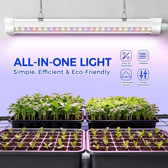 Indoor Greenhouse with Grow Light, Ohuhu 4-Tier Mini Green House for Winter - Full Spectrum Greenhouses for Seed Starting Small Portable Green Houses Waterproof PVC Cover & Adjustable Shelves - Image 3