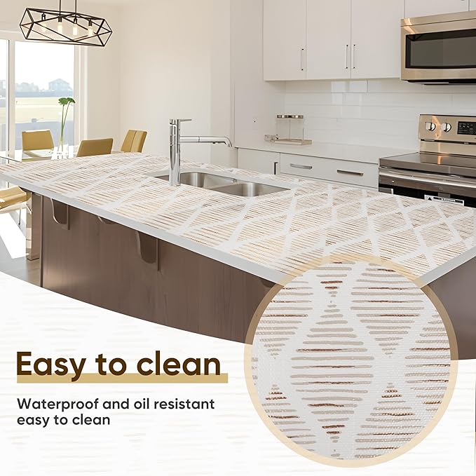 Drawer and Shelf Liner for Kitchen Cabinet, Cupboard, Desks, Pantry, Tool Box Waterproof Non Adhesive Non-Slip Easy to Clean 16in X 120in - Image 8