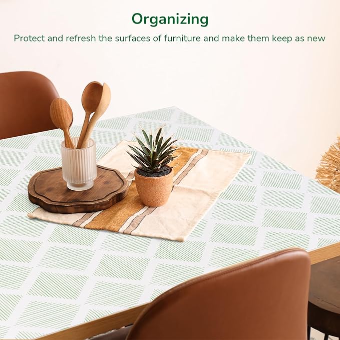 Drawer and Shelf Liner for Kitchen, Non-Slip Non-Adhesive Cabinet Liners for Cupboard, Dresser, Shelves, Tool Box, Pantry, Thickened Easy Install, Strong Grip, 17.5In x 20FT, Green - Image 5