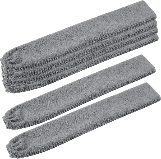 6pcs Dusters Replacement Cloth Retractable Gap Dust Cleaner Cloths, Reusable Microfiber Cloth Cover Washable, Under Furniture Duster Refill for Home Kitchen Household Wall Couch Cleaning Supplies by AURUZA