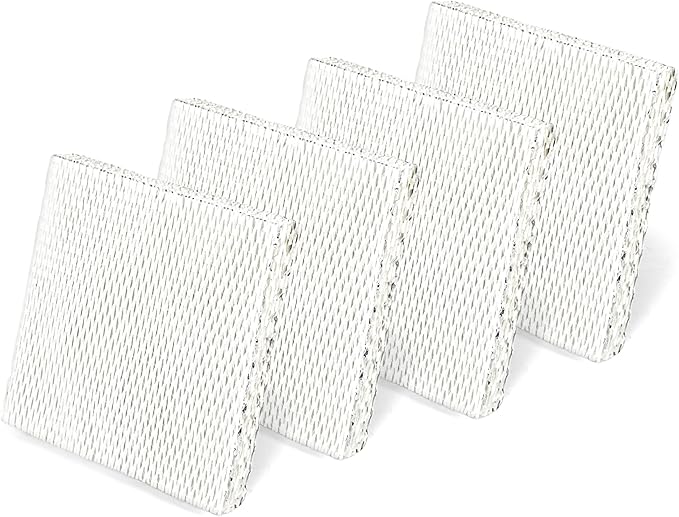 HC22P Humidifier Filter Pad Replacement, 4 Pack Compatible with Honeywell HE100 HE150 HE220 HE240 & Aprilaire 110 220 550 550A Water Panel, Honeywell Humidifier Filter Wick Replacement by PIHIL