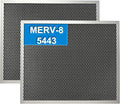 2 Pack 5443 MERV 8 Dehumidifier Filters Compatible with Aprilaire Whole-House Dehumidifiers Models 1830, 1850, 1852, Replacement for Ventilation Models 8191, 8192 by BEAUFAN