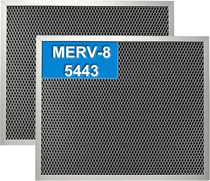 2 Pack 5443 MERV 8 Dehumidifier Filters Compatible with Aprilaire Whole-House Dehumidifiers Models 1830, 1850, 1852, Replacement for Ventilation Models 8191, 8192 by BEAUFAN