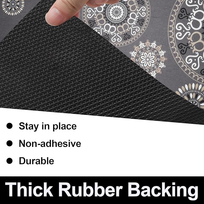 AiBOB Waterproof Under Sink Mat, Absorbent Quick Dry Sink Liners Protect Cabinets, Durable Shelf Liners, Slip Resistant and Non-Adhesive, 24X36, Multi - Image 3