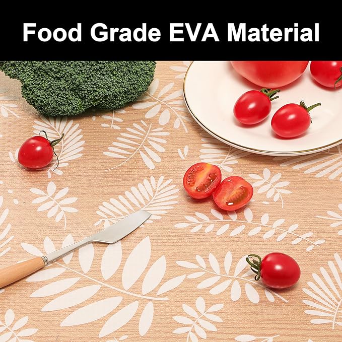 Cooyes Shelf Liners for Kitchen Cabinets Waterproof & Oil-Proof Kitchen Cupboard Mats Non-Slip Drawer Mats EVA Material Non Adhesive Fridge Liner for Shelves（11.8" W x 236" L） - Image 5