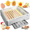 36-60 Egg Incubator with Automatic Egg Turning and Humidity Control, Chicken Egg Incubator with Digital Display, Adjustable Egg Incubators for Hatching Eggs Include Chicken Duck Quail Eggs by Innvello