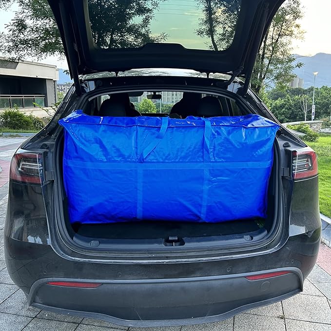 66 Gallon Extra Large Storage Bags, Huge Moving Bags Heavy Duty with Zipper and Stronger Handles, Big Foldable Duffle Bag for Travel - Waterproof Material Protects from Dust and Moisture - Storage - Image 6