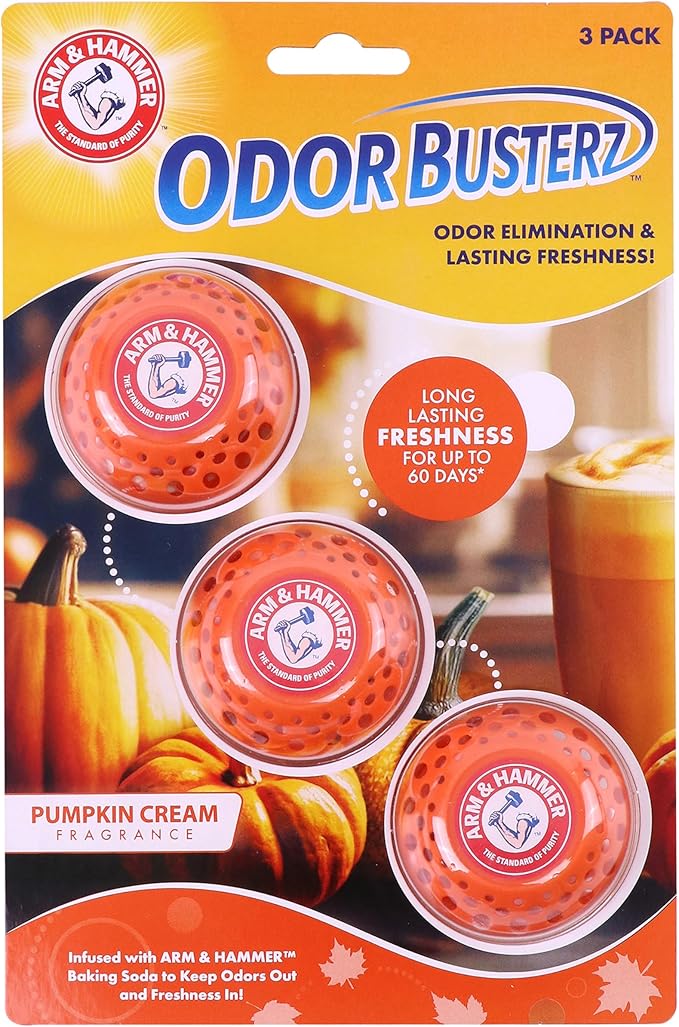 Arm & Hammer Odor Busterz Pumpkin Cream (3 count) by ARMHAMMER