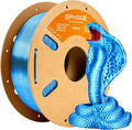 ERYONE Silk PLA Filament for 3D Printer, 1.75mm +/- 0.03mm, 1kg (2.1LBS)/Spool, Silk Blue by ERYONE