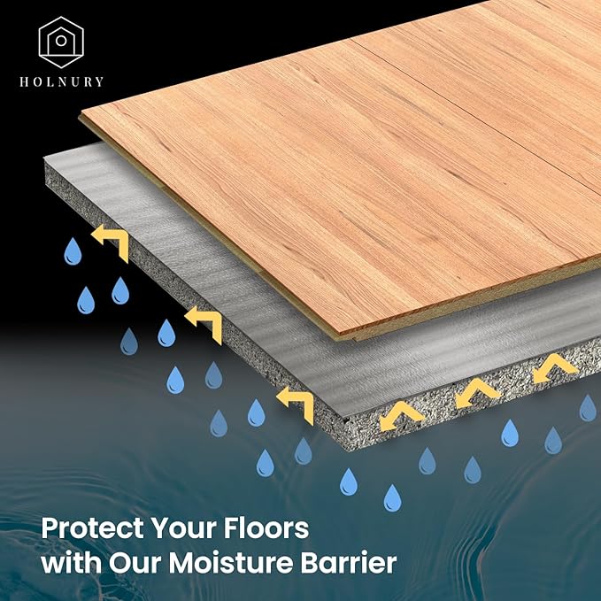 3-in-1 Acoustic Premium Floor Underlayment - 200 sqft Roll - 3mm Thick EPE with Silver Foil Vapor Barrier with Tape - Moisture Barrier, Thermal Insulation, Sound Insulation (Silver Protect) - Image 3