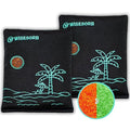 500g x 2pcs Rechargeable Desiccant Packs, Reusable Car Dehumidifier, Microwave Reactivated Silica Gel Packets Moisture Absorber with Color Indicating for Safe Closet Basement Garage by Wisesorb