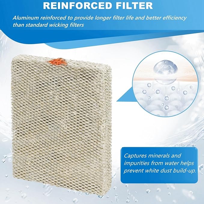 35 Water Panel Humidifier Replacement Filter Made of Aluminum Mesh Compatible with AprilAire Humidifier Models 350, 360, 560, 560A, 568, 600, 600A, 600M, 700, 700A, 700M, 760, 760A, 768(2Pack) - Image 5
